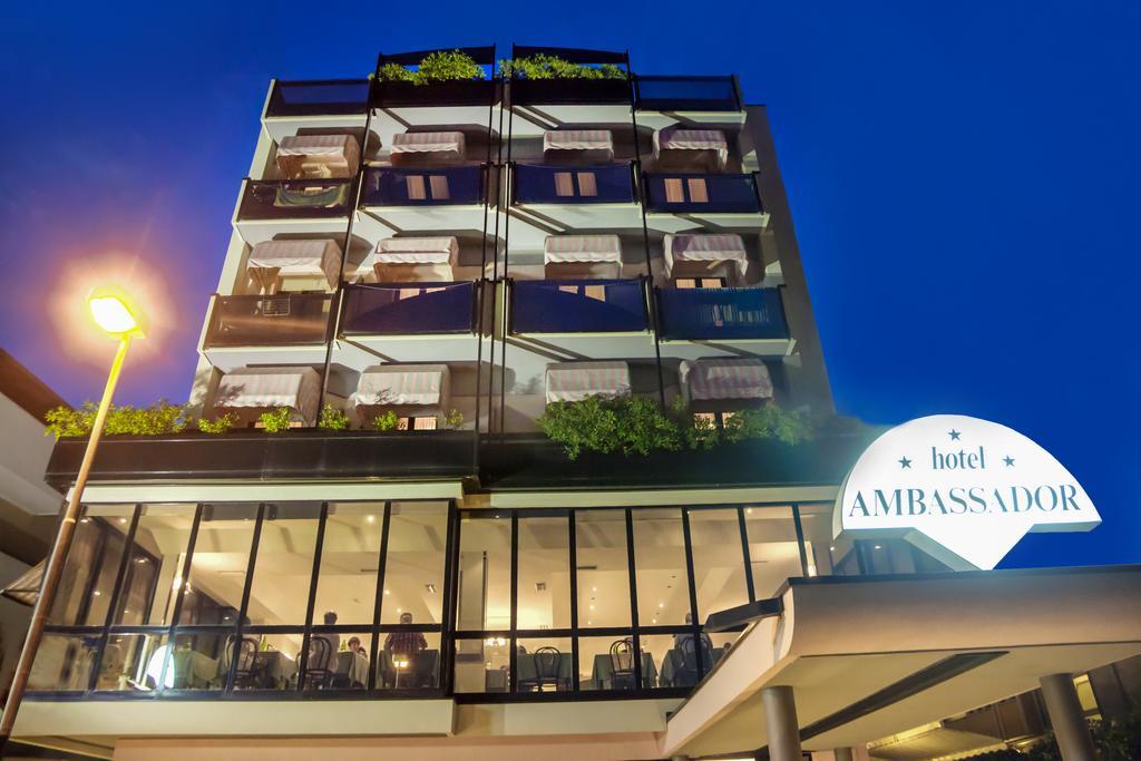 Hotel Ambassador Riccione Exterior foto